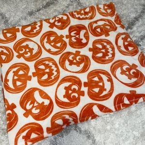 Pumpkin fall Halloween blanket from target